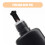 100Pcs Lash Extension Glue Bottle Nozzle Needles Durable Black PP 11