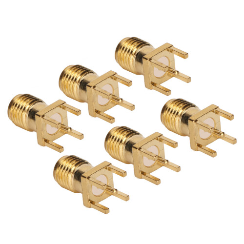 100Pcs RF Koaxialkabel Adapter Weibliche Coax 1