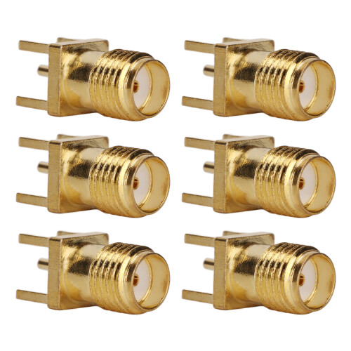 100Pcs RF Koaxialkabel Adapter Weibliche Coax 2