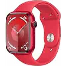 Apple Watch Series 9 45mm (GPS+Cellular) (MRYH3, Red Aluminium with Red Sport Band - M/L)