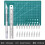 (12) Exacto Knife Precision Craft Exacting Hobby Knife Set 1