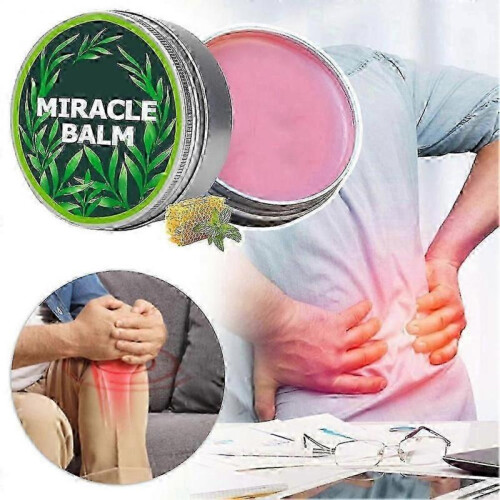 3X Miracles Balm Natural Herbal Soothing Joint Cream for External Use 1