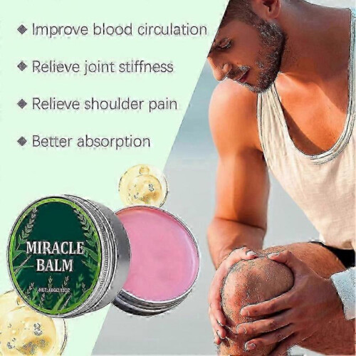 3X Miracles Balm Natural Herbal Soothing Joint Cream for External Use 2