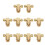 10 Stück SMA-T-Adapter, breite Bandbreite, 2