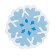 Kerstspons wrijft met hoge dichtheid met-sneeuwvlok