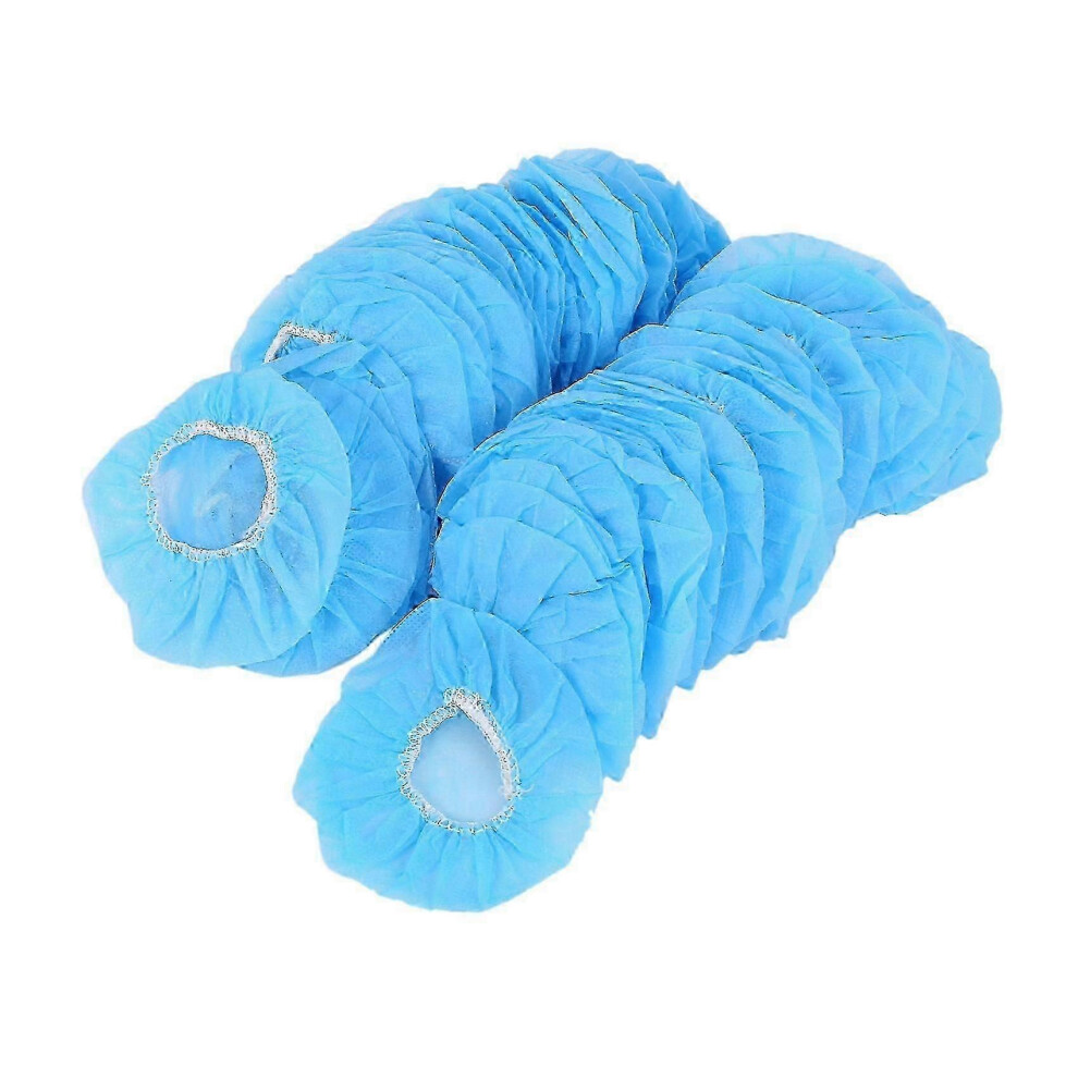 Kikidex (As Show, One Size) Disposable Hygienic Ear Pads 100 Pack, Stretchable Fabric Sanitary Covers For Headphones