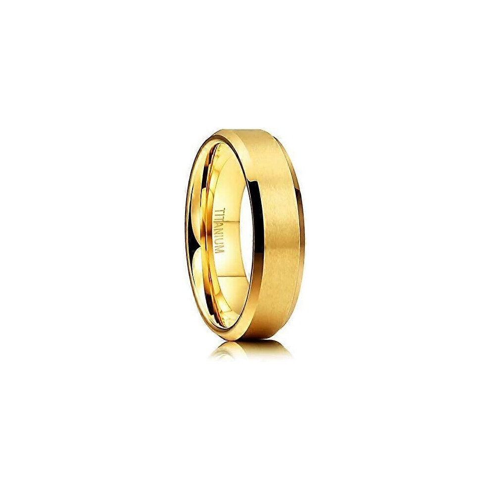 Kikidex (As Show, One Size) Titanium Rings 4Mm 6Mm 8Mm 10Mm Wedding Band In Comfort Fit Matte For Men Women Size 3-15