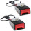 (As show, One size) 2pcs Car Front Seat Belt Lock Buckle Socket Connector Warning 1