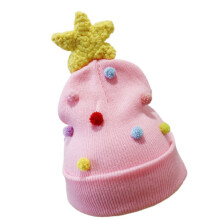 Christmas Celebration Hat Youth Christmas Headgear-Pink