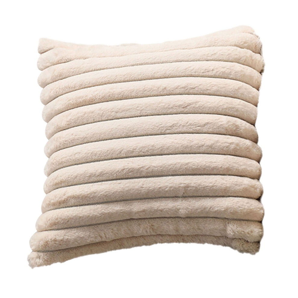 Decorative Pillow Case Textured-450*450mm rice white white