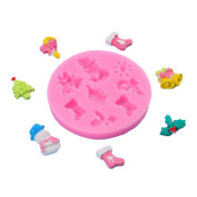 Candy Tree Hat Socks Silicone Mold Fondant Mold DIY-53A