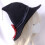Punk Witch Cap Bowknot Tassels Wizard Hat Halloween-Black 7
