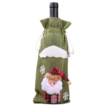 Christmas Wine Bottle Cover Merry Christmas Decor Holiday Elk-B
