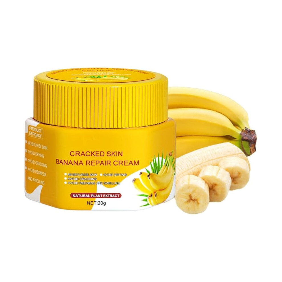 Cream Cracked Feet Skin Banana Repair | Natural Foot Soothing |Removal Dead Skin Hand Feet Care - 20G