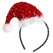 Chapeau à paillettes, cerceau pour cheveux, Costume de-chapeau