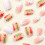 Short Square False Nail Full Cover Stick on Nails Christmas 5