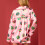 Women's Silk Satins Pajama Set Long Sleeve Button Down-Green M 5