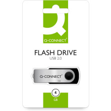 Q-Connect USB 2.0 Swivel 4GB Flash Drive