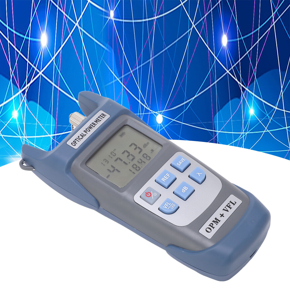 Fiber Optical Power Meter 10Mw 10Km Range High Efficiency Tester 5071356861350