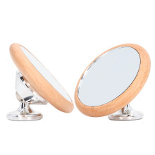 Advanced Rotating Coffee Shot Mirror for Precise Extraction - Silver
