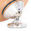 Advanced Rotating Coffee Shot Mirror for Precise Extraction - Silver 10