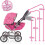 Molly Dolly My First Dolls Cutie Pram 3