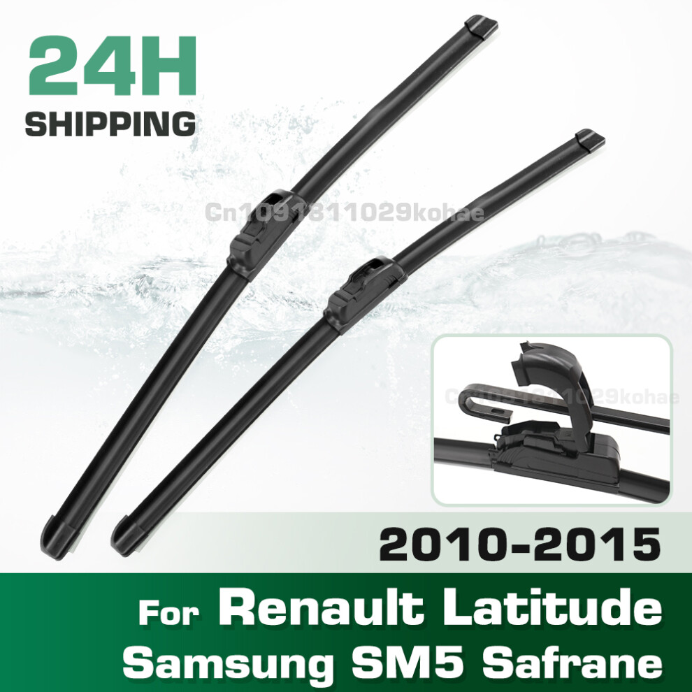 (2Pcs) Wiper Lhd&Rhd Front Wiper Blades Set For Renault Latitude Samsung Sm5 Safrane 2010 - 2015 Windshield Brush 24" 16" 6935159269418