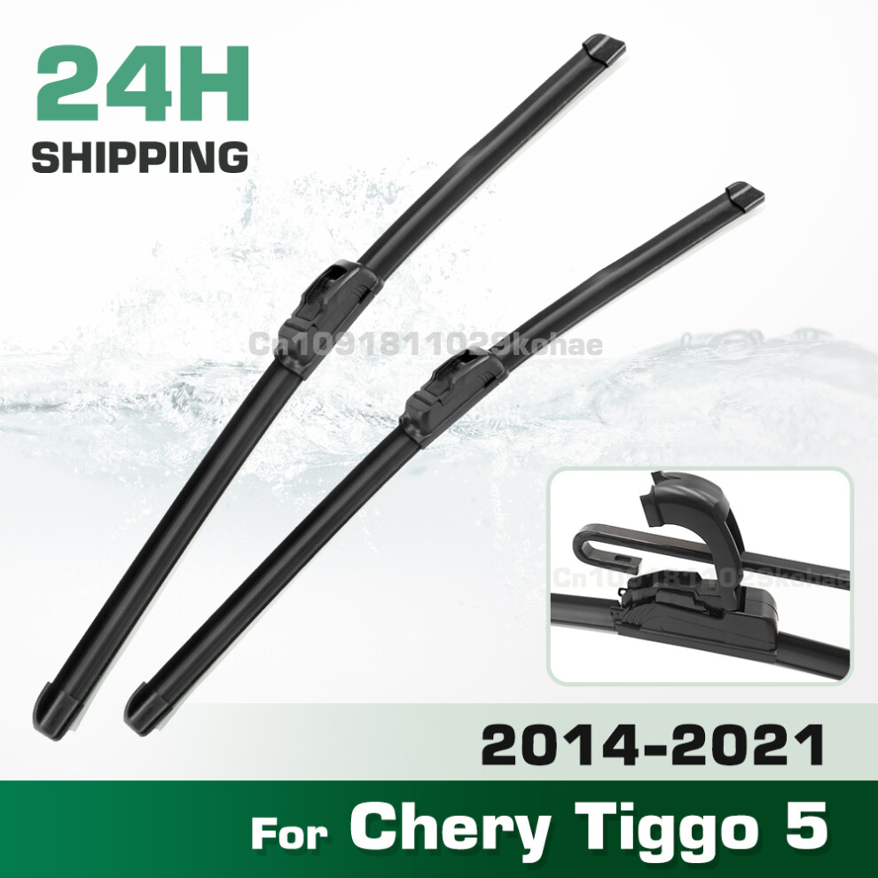 (2Pcs) Wiper Lhd&Rhd Front Wiper Blades Set For Chery Tiggo 5 Grand Tiggo5 Dr6 Evo6 2014 - 2021 Windshield Windscreen 26" 18" 6935159269128