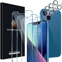 Protection écran en verre trempé pour iPhone 13 Pro Max Protection appareil photo 3 pièces