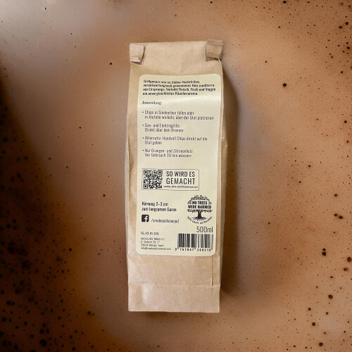 Copeaux de bois d'olivier pour griller et fumer 500 ml 2