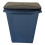 60 Litre Slim Bin, Grey Base & Black Hinged Lid 8