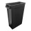 87 Litre Slim Bin, Recycling Container, Black (x4) 7