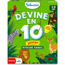 Jeu de cartes éducatif pour enfants sur le monde animal