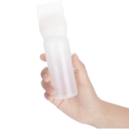 Serlium Bouteille avec Applicateur d'Huile Capillaire 160 ml Réutilisable 2