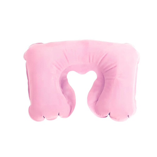 Oreiller de Voyage Gonflable Ergonomique Rose AJK 2