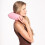 Oreiller de Voyage Gonflable Ergonomique Rose AJK 2