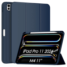 Étui Marine pour iPad Pro 11" avec Réveil Automatique et Support Stylet - Protection Élégante et Fonctionnelle Nikcorp