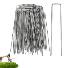 Ancres de sol galvanisées Broches Sardines Ancrages de fixation 30 cm 4 mm 20 pcs