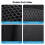 Tapis de litière pour chat double couche étanche antidérapant 60  45 cm 4