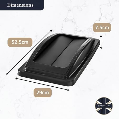 (Green) Slim Bin Swing Lids (Fit 60L & 87L) 2