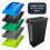 (Lime) Slim Bin Swing Lids (Fit 60L & 87L) 8