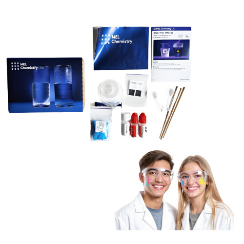 Kit de Experimentos Químicos MEL - Efectos Térmicos, 10+