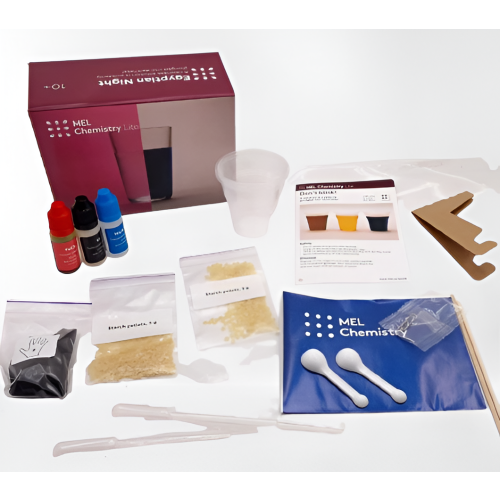 Kit de Experimentos Químicos MEL - Noche Egipcia, 10+ 1