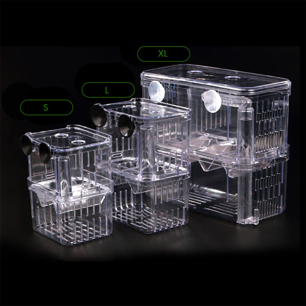 Acrylic Fish Hatchery Aquarium 10L Dual Layer Hanging Fry Incubator-image-OPC-PMK9KJC-NEW