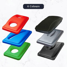 (Red Plastic Bottle 2 Hole) Slim Bin Varied Lids (Fit 60L and 87L)