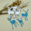 Drie Kerst herten metalen stansmessen stencil DIY scrapbooking 6