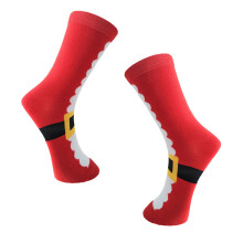 Women Men Christmas Socks Colorful Cartoon Light Bulb-belt
