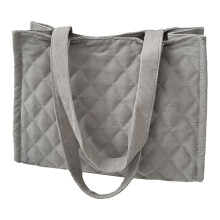 (Gray One Size) Underarm Bag Argyle Pattern Large Shoulder Bag Women Gray One Size