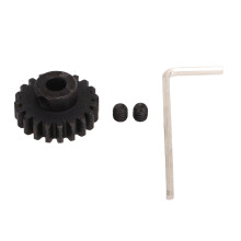 20T 22mm Steel RC Motor Gear Rust Protection Black Pinion Upgrade