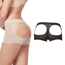 (Black Apricot S) Butt Lift Panties Lightweight Breathable Shaper Black S